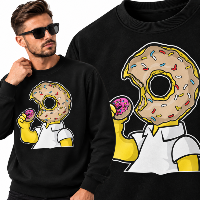 BLUZA  ANIMOWANA  LIKE DONUT